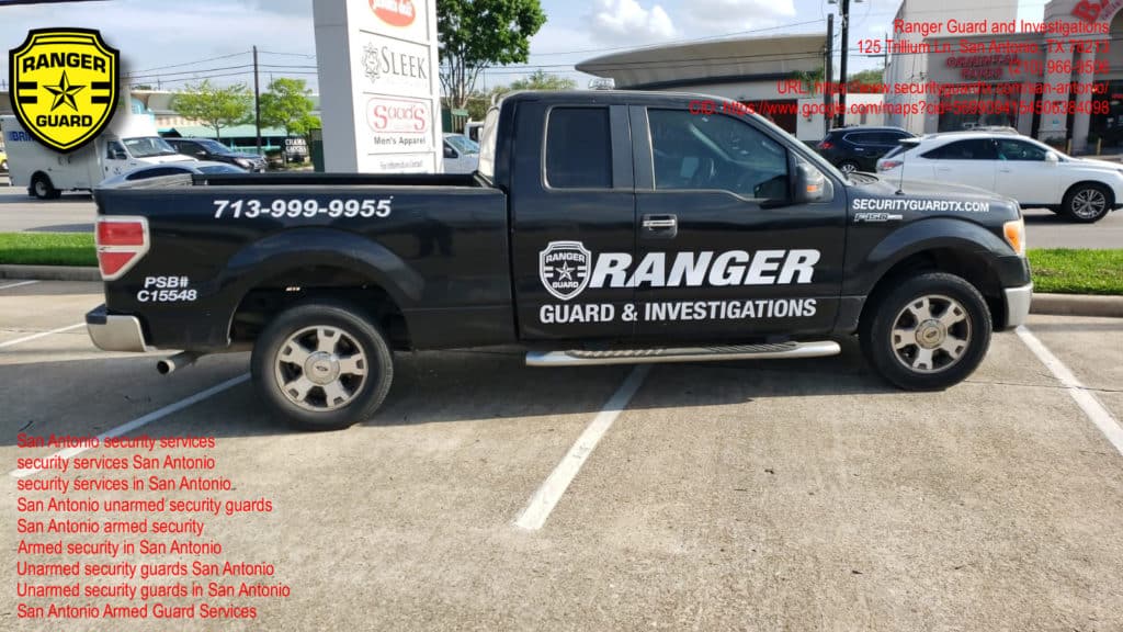 Ranger Guard and Investigations|The Well Equipped Mobile Patrol Services in San Antonio, Texas