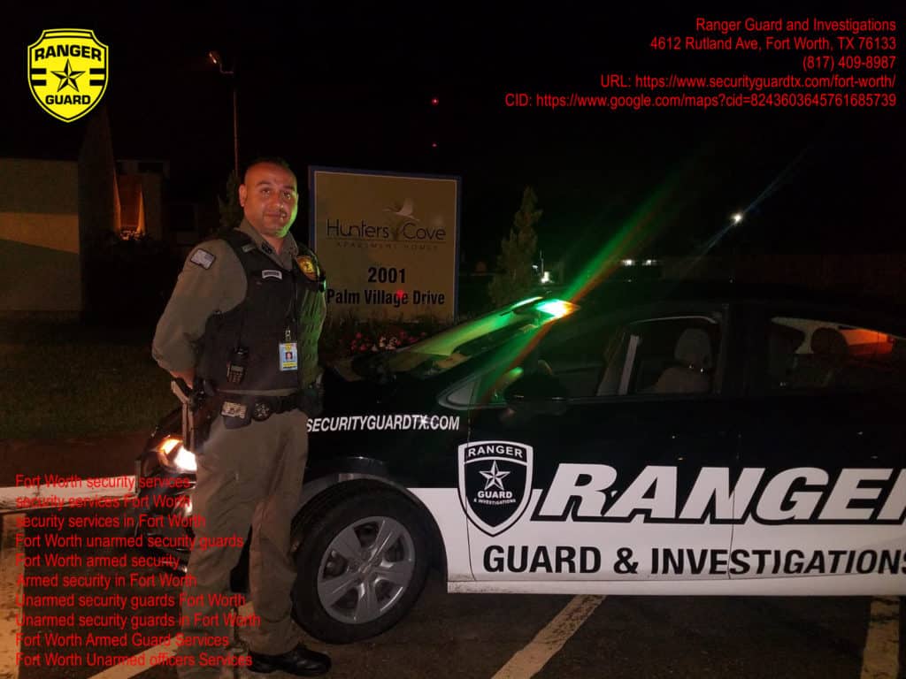 Ranger Guard and Investigations|Types of Armed Security Services in Fort Worth, Texas