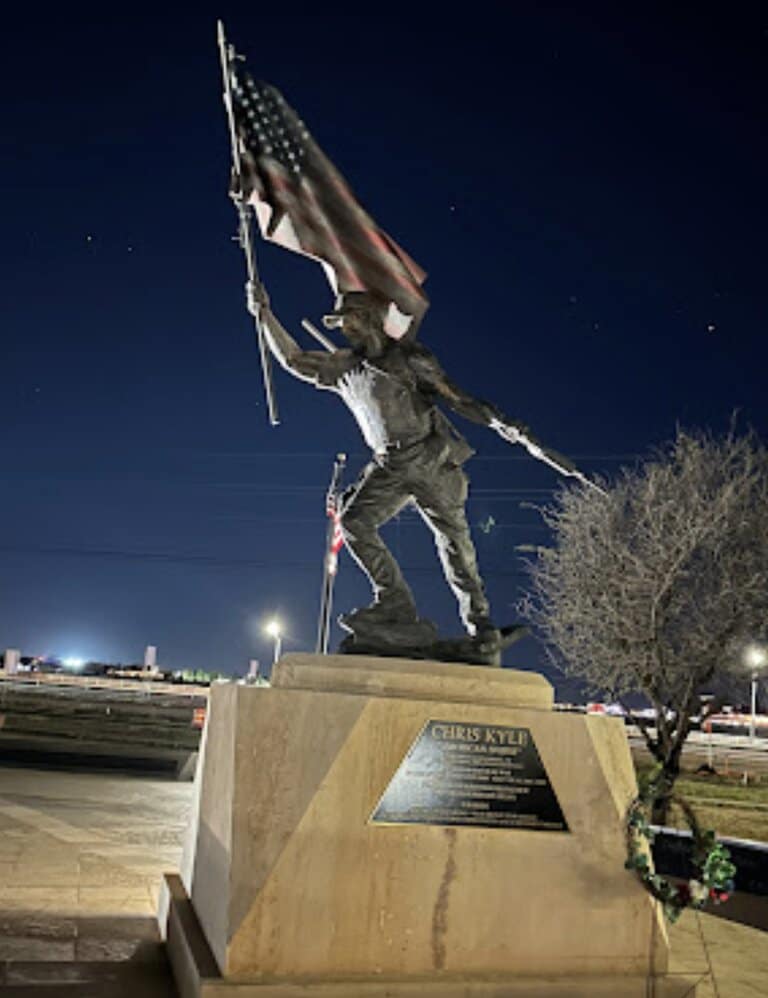 Kyle-Memorial-Statue